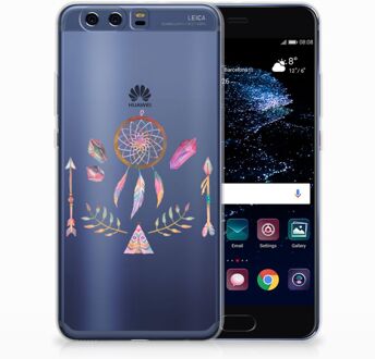 B2Ctelecom Huawei P10 Plus Uniek TPU Hoesje Boho Dreamcatcher