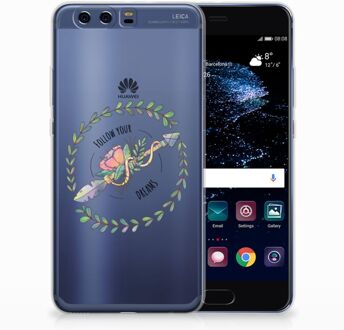 B2Ctelecom Huawei P10 Plus Uniek TPU Hoesje Boho Dreams