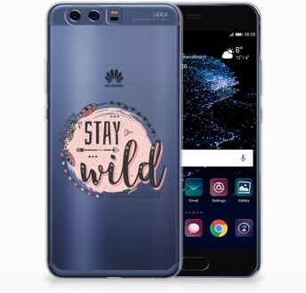 B2Ctelecom Huawei P10 Plus Uniek TPU Hoesje Boho Stay Wild