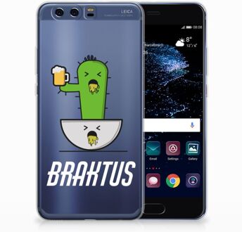 B2Ctelecom Huawei P10 Plus Uniek TPU Hoesje Braktus