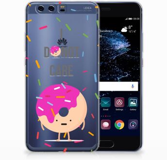 B2Ctelecom Huawei P10 Plus Uniek TPU Hoesje Donut