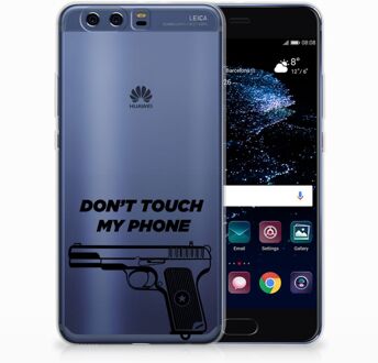 B2Ctelecom Huawei P10 Plus Uniek TPU Hoesje Pistol DTMP