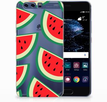 B2Ctelecom Huawei P10 Plus Uniek TPU Hoesje Watermelons