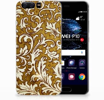 B2Ctelecom Huawei P10 TPU Hoesje Design Barok Goud