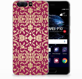 B2Ctelecom Huawei P10 TPU Hoesje Design Barok Pink