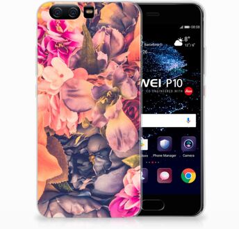 B2Ctelecom Huawei P10 TPU Hoesje Design Bosje Bloemen