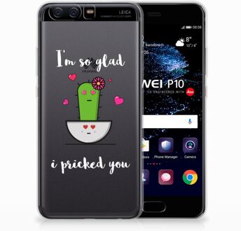 B2Ctelecom Huawei P10 TPU Hoesje Design Cactus Glad