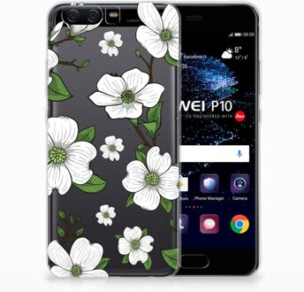 B2Ctelecom Huawei P10 TPU Hoesje Design Dogwood Flowers