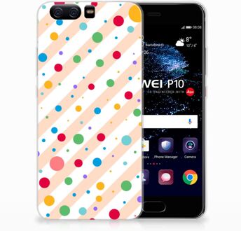 B2Ctelecom Huawei P10 TPU Hoesje Design Dots