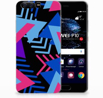 B2Ctelecom Huawei P10 TPU Hoesje Design Funky Triangle