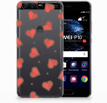 B2Ctelecom Huawei P10 TPU Hoesje Design Hearts