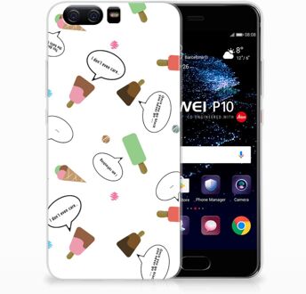 B2Ctelecom Huawei P10 TPU Hoesje Design IJsjes