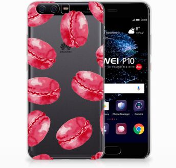 B2Ctelecom Huawei P10 TPU Hoesje Design Pink Macarons