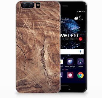 B2Ctelecom Huawei P10 TPU Hoesje Design Tree Trunk