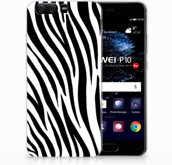 B2Ctelecom Huawei P10 TPU Hoesje Design Zebra