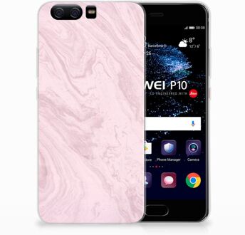 B2Ctelecom Huawei P10 TPU Hoesje Marble Pink