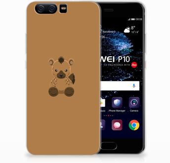 B2Ctelecom Huawei P10 Uniek TPU Hoesje Baby Hyena