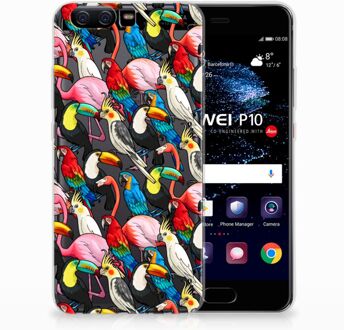 B2Ctelecom Huawei P10 Uniek TPU Hoesje Birds