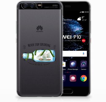 B2Ctelecom Huawei P10 Uniek TPU Hoesje Boho Bottle