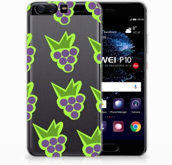 B2Ctelecom Huawei P10 Uniek TPU Hoesje Druiven