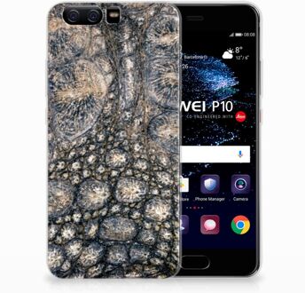 B2Ctelecom Huawei P10 Uniek TPU Hoesje Krokodillenprint