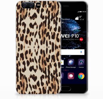 B2Ctelecom Huawei P10 Uniek TPU Hoesje Leopard