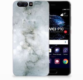 B2Ctelecom Huawei P10 Uniek TPU Hoesje Painting Grey