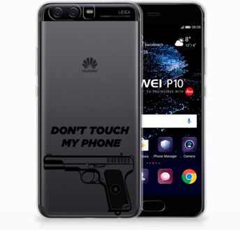 B2Ctelecom Huawei P10 Uniek TPU Hoesje Pistol DTMP