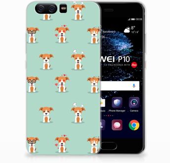 B2Ctelecom Huawei P10 Uniek TPU Hoesje Pups