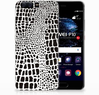 B2Ctelecom Huawei P10 Uniek TPU Hoesje Slangenprint