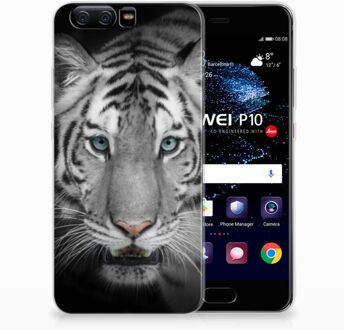 B2Ctelecom Huawei P10 Uniek TPU Hoesje Tijger