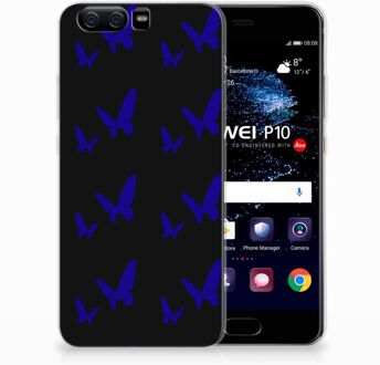 B2Ctelecom Huawei P10 Uniek TPU Hoesje Vlinder Patroon