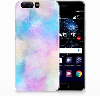 B2Ctelecom Huawei P10 Uniek TPU Hoesje Watercolor Light