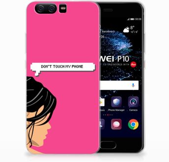 B2Ctelecom Huawei P10 Uniek TPU Hoesje Woman DTMP