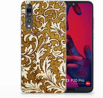 B2Ctelecom Huawei P20 Pro TPU Hoesje Design Barok Goud