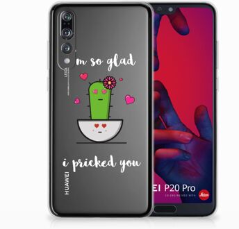 B2Ctelecom Huawei P20 Pro TPU Hoesje Design Cactus Glad