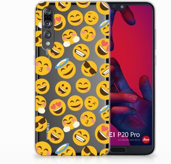 B2Ctelecom Huawei P20 Pro TPU Hoesje Design Emoji