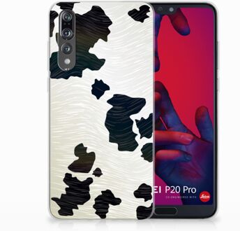 B2Ctelecom Huawei P20 Pro TPU Hoesje Design Koeienvlekken