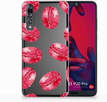 B2Ctelecom Huawei P20 Pro TPU Hoesje Design Pink Macarons