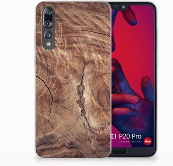 B2Ctelecom Huawei P20 Pro TPU Hoesje Design Tree Trunk