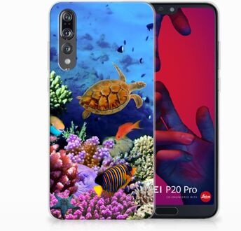 B2Ctelecom Huawei P20 Pro TPU Hoesje Design Vissen