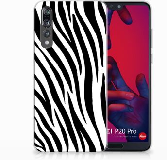 B2Ctelecom Huawei P20 Pro TPU Hoesje Design Zebra