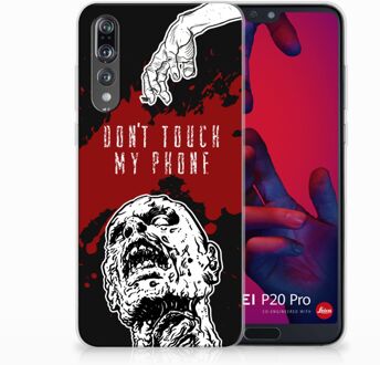 B2Ctelecom Huawei P20 Pro TPU Hoesje Design Zombie Blood