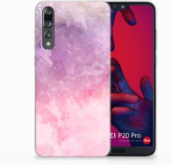 B2Ctelecom Huawei P20 Pro TPU Hoesje Watercolor Pink