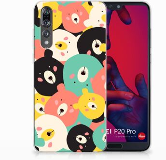 B2Ctelecom Huawei P20 Pro Uniek TPU Hoesje Bears