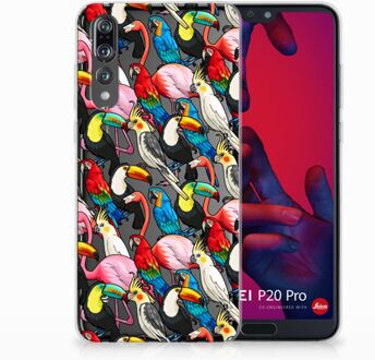 B2Ctelecom Huawei P20 Pro Uniek TPU Hoesje Birds