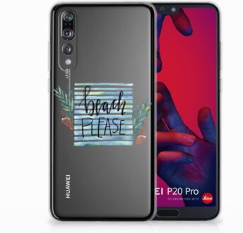 B2Ctelecom Huawei P20 Pro Uniek TPU Hoesje Boho Beach