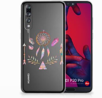 B2Ctelecom Huawei P20 Pro Uniek TPU Hoesje Boho Dreamcatcher