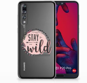 B2Ctelecom Huawei P20 Pro Uniek TPU Hoesje Boho Stay Wild