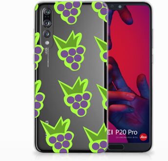 B2Ctelecom Huawei P20 Pro Uniek TPU Hoesje Druiven